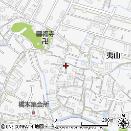 徳島県徳島市八万町夷山141-1周辺の地図