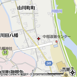 徳島県吉野川市山川町町264周辺の地図