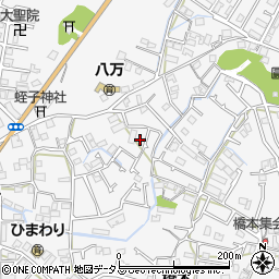 徳島県徳島市八万町橋本16周辺の地図