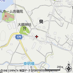 和歌山県有田郡有田川町奥161-2周辺の地図