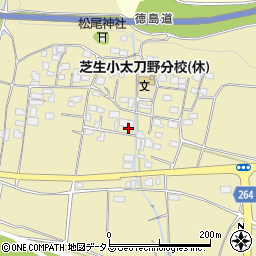 徳島県三好市三野町太刀野1019周辺の地図