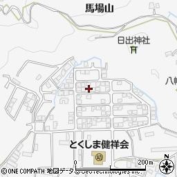 徳島県徳島市八万町新貝56-65周辺の地図