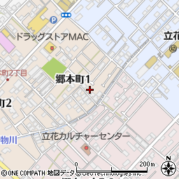 愛媛県今治市郷本町1丁目5周辺の地図