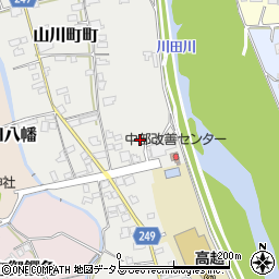 徳島県吉野川市山川町町116周辺の地図