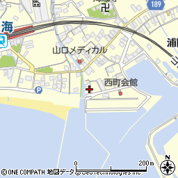 山口県防府市富海西町2539周辺の地図