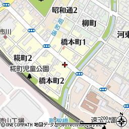 山口県周南市橋本町周辺の地図
