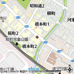 山口県周南市橋本町周辺の地図