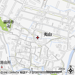 徳島県徳島市八万町夷山255-12周辺の地図