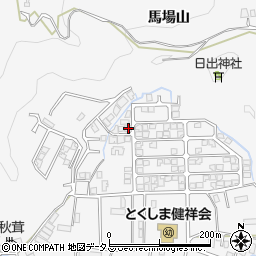 徳島県徳島市八万町新貝56周辺の地図