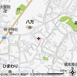 徳島県徳島市八万町橋本16-1周辺の地図