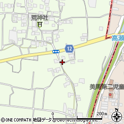 徳島県三好市三野町清水407-4周辺の地図
