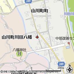 徳島県吉野川市山川町町287周辺の地図