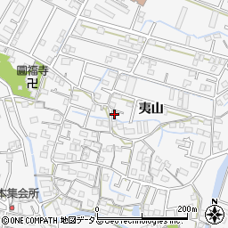 徳島県徳島市八万町夷山255-10周辺の地図