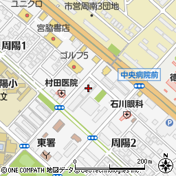 安藤青果・生花店周辺の地図
