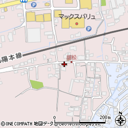 防府華城郵便局周辺の地図