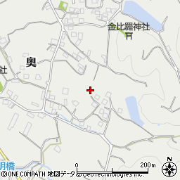 和歌山県有田郡有田川町奥903周辺の地図