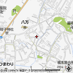 徳島県徳島市八万町橋本25周辺の地図