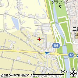 徳島県三好市三野町太刀野5周辺の地図