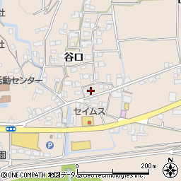 徳島県美馬市美馬町谷口15-2周辺の地図