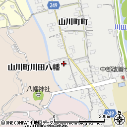 徳島県吉野川市山川町町288-1周辺の地図