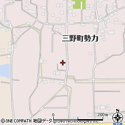 徳島県三好市三野町勢力471周辺の地図
