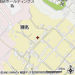 愛媛県今治市別名850周辺の地図