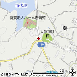 和歌山県有田郡有田川町奥192周辺の地図