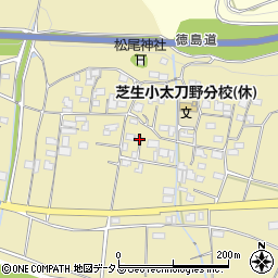 徳島県三好市三野町太刀野1016周辺の地図