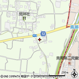 徳島県三好市三野町清水407-3周辺の地図