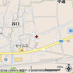 徳島県美馬市美馬町中通171周辺の地図