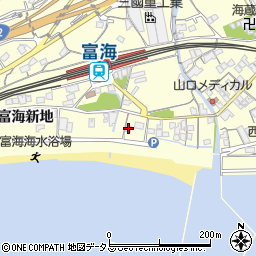 山口県防府市富海西ノ浜2469周辺の地図