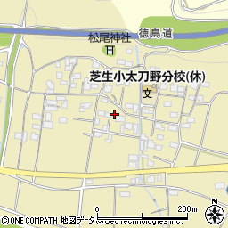 徳島県三好市三野町太刀野1015周辺の地図