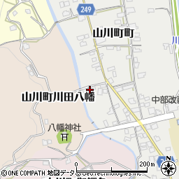 徳島県吉野川市山川町町290周辺の地図
