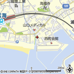 山口県防府市富海西町2538周辺の地図