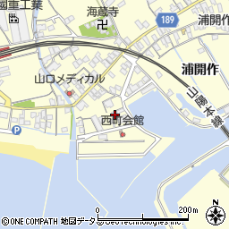 山口県防府市富海西町2549周辺の地図