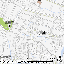 徳島県徳島市八万町夷山255-2周辺の地図