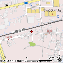 山口県防府市植松695周辺の地図