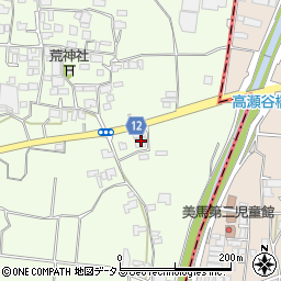徳島県三好市三野町清水409-1周辺の地図