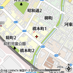 岡村船食周辺の地図