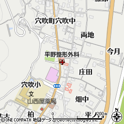 徳島県美馬市穴吹町穴吹藪ノ下周辺の地図