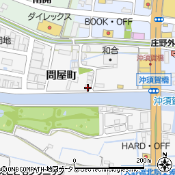 徳島県徳島市問屋町156周辺の地図