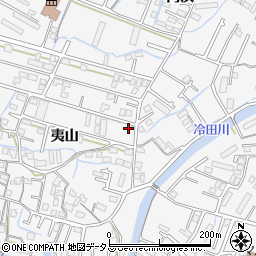 徳島県徳島市八万町夷山266-6周辺の地図