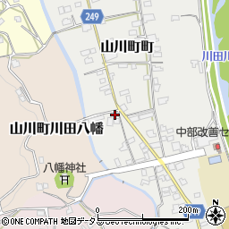 徳島県吉野川市山川町町289周辺の地図