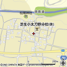 徳島県三好市三野町太刀野1007周辺の地図