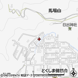 徳島県徳島市八万町馬場山43周辺の地図