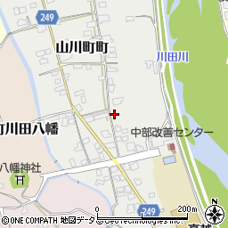 徳島県吉野川市山川町町259周辺の地図