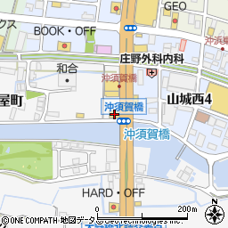 ガスト徳島沖浜店周辺の地図