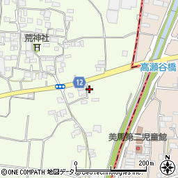 徳島県三好市三野町清水410-1周辺の地図