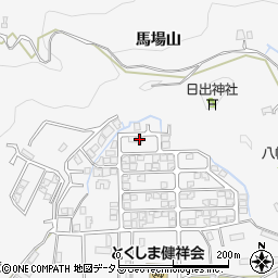 徳島県徳島市八万町新貝56-84周辺の地図