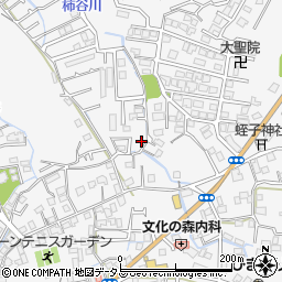 徳島県徳島市八万町柿谷142-4周辺の地図